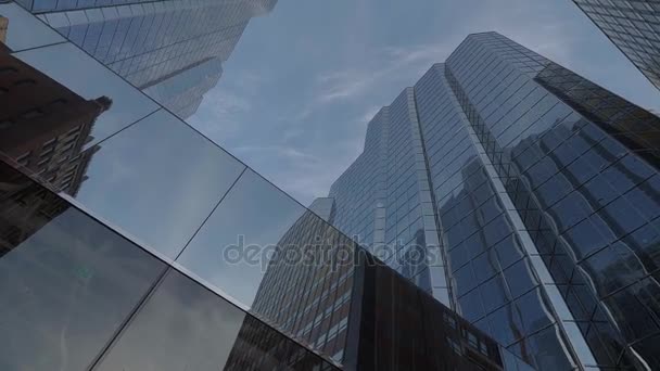 Torres de escritórios do Banco da América em Oklahoma City — Vídeo de Stock