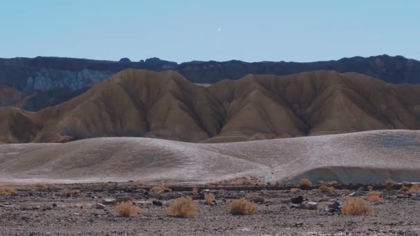 De beroemde Death Valley in Californië — Stockvideo