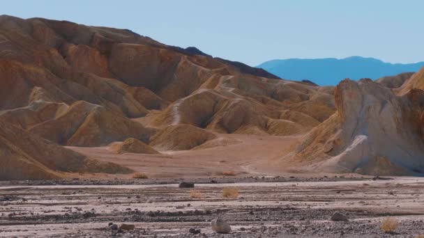 Το καταπληκτικό τοπίο του Εθνικού Πάρκου Death Valley στην Καλιφόρνια — Αρχείο Βίντεο