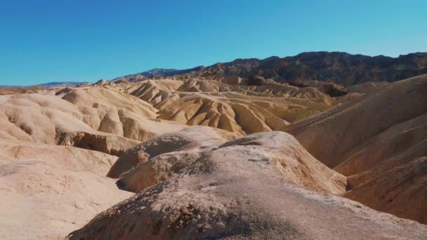 O belo e incrível Parque Nacional do Vale da Morte na Califórnia — Vídeo de Stock