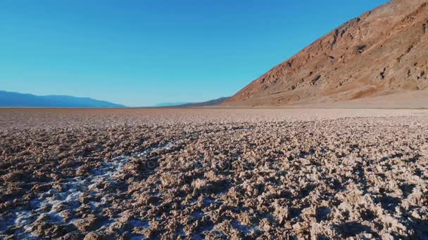 El increíble paisaje del Parque Nacional del Valle de la Muerte en California — Vídeo de stock