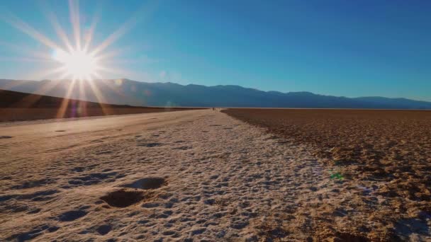 A csodálatos Death Valley Nemzeti Park Kaliforniában — Stock videók