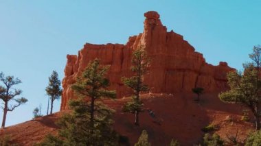 Utah 'taki Kızıl Kanyon' daki inanılmaz kayalar.