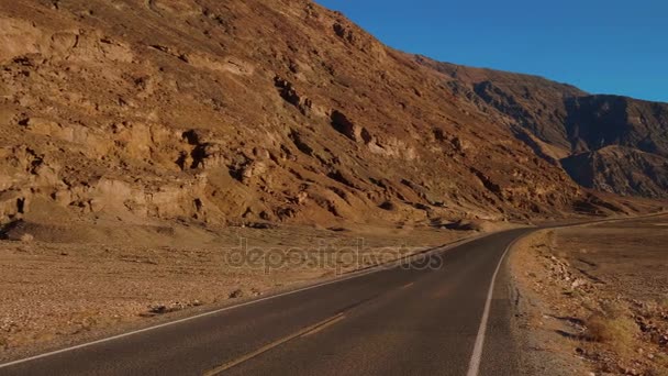 Gyönyörű táj a Death Valley Nemzeti Parkban Kalifornia — Stock videók