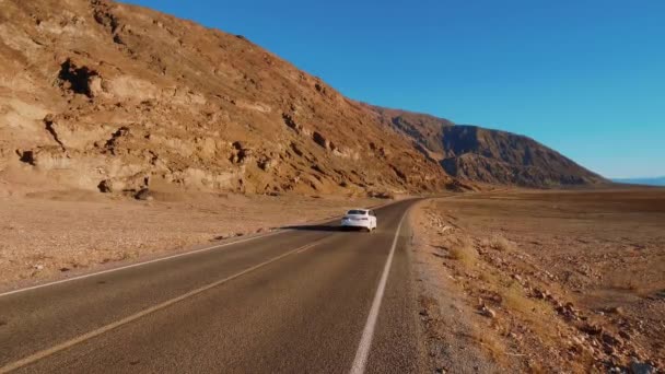 Hermoso paisaje en el Parque Nacional del Valle de la Muerte California — Vídeos de Stock