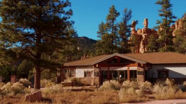Utah 'taki Red Canyon görüş merkezi.