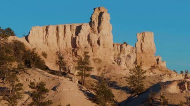 Utah 'taki muhteşem Bryce Kanyonu - ünlü Ulusal Park