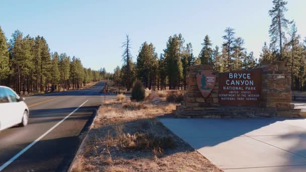 Εθνικό Πάρκο Bryce Canyon στη Γιούτα — Αρχείο Βίντεο