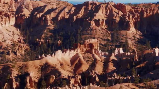 Maravilhosa paisagem no Parque Nacional Bryce Canyon em Utah — Vídeo de Stock