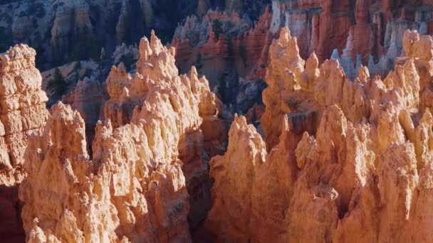 Maravilloso cañón Bryce en Utah - famoso Parque Nacional — Vídeos de Stock