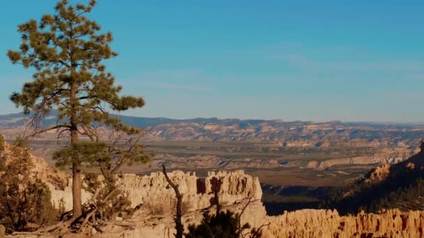 Die schönsten Plätze der Welt - Bryce Canyon Nationalpark in Utah — Stockvideo