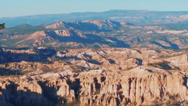 Prachtige Bryce Canyon in Utah - het beroemde National Park — Stockvideo