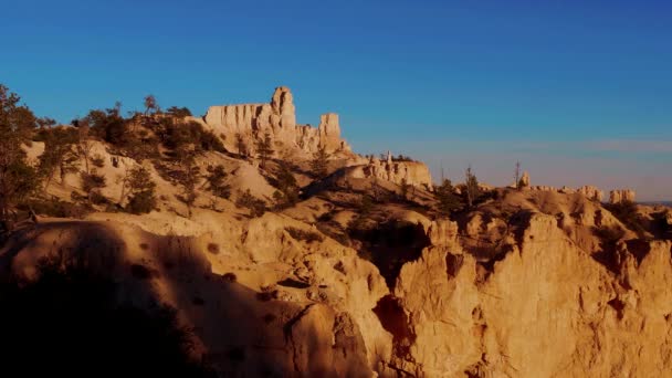 Maravilloso cañón Bryce en Utah - famoso Parque Nacional — Vídeo de stock