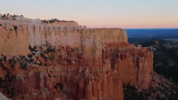 ユタ州の素晴らしいブライスキャニオン-有名な国立公園 — ストック動画