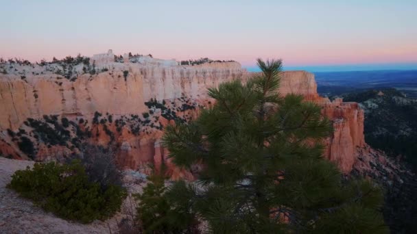 Wspaniały Kanion Bryce w Utah - słynny Park Narodowy — Wideo stockowe