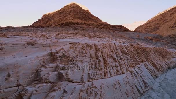 Death Valley Ulusal Parkı - Mozaik Kanyonu — Stok video