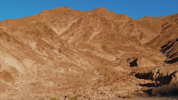 Wunderbarer Death Valley Nationalpark bei Sonnenuntergang — Stockvideo