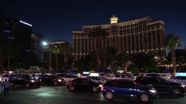 Las Vegas Strip gece - Las Vegas Nevada, 11 Ekim 2017 tarafından güzel sokak görünümü