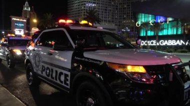 Las Vegas Polis Otomobili 11 Ekim 2017 LAS VEGAS-NEVADA