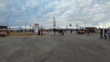 Akşam Tulsa Oklahoma 'da Ekim Festivali - TULSA-OKLAHOMA, 21 Ekim 2017