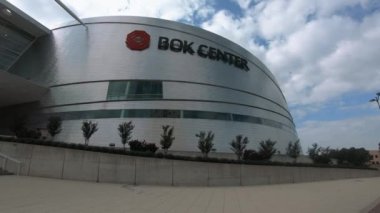Tulsa 'daki Bok Merkezi - geniş açı - TULSA-OKLAHOMA, 21 Ekim 2017