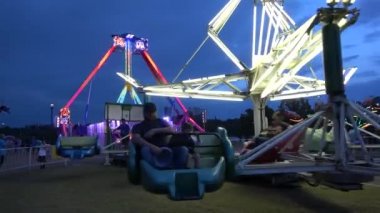Tulsa'da - Tulsa Oklahoma, 21 Ekim 2017 Carousels Octoberfest, Fuar