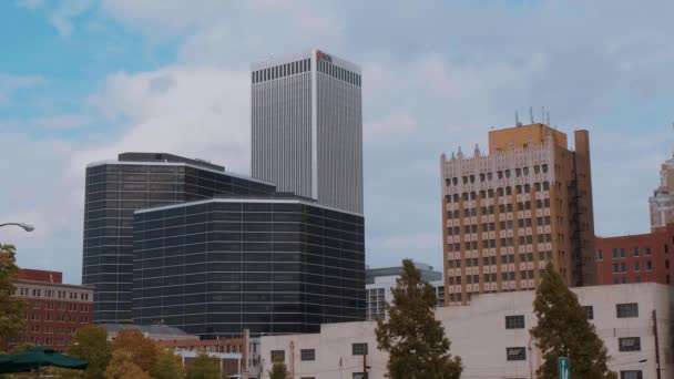 Le beau centre-ville de Tulsa Oklahoma - TULSA-OKLAHOMA, 21 OCTOBRE 2017 — Video