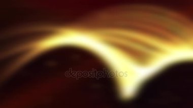 Arka plan için animasyonlu Altın ışık çizgileri