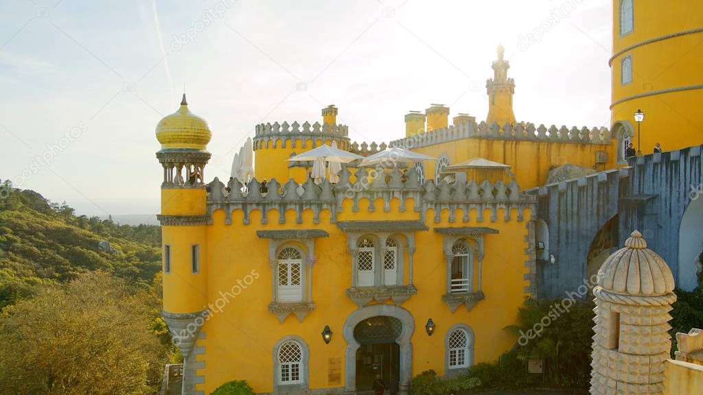 National Palace of Pena in Sintra Portugal