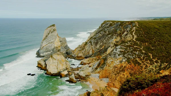 葡萄牙罗卡角Sintra自然公园叫Cabo Roca 旅游摄影 — 图库照片