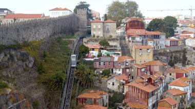 Portekiz 'in tarihi Porto Bölgesi - Porto Şehri - 16 Ekim 2019