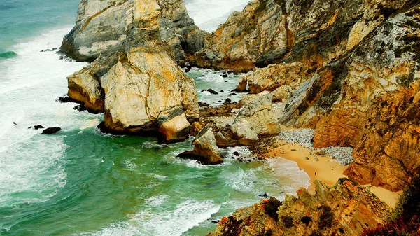 Natuurpark Van Sintra Bij Cape Roca Portugal Genaamd Cabo Roca — Stockfoto