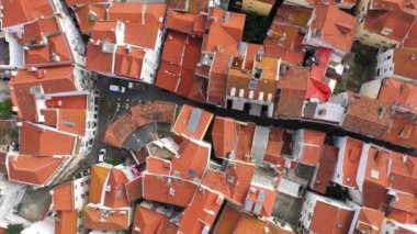 Lizbon üzerinde hava görüntüsü - hava görüntüsü