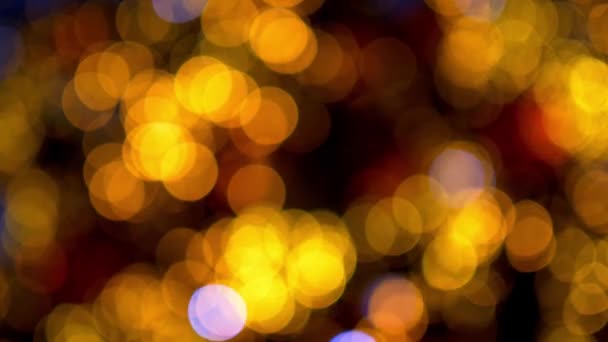 Fond de Noël flou Lumières de Noël 