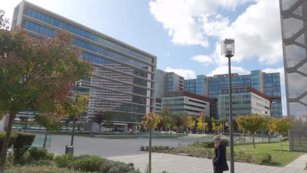 Campus Justice Park Nations Lisbon Lisszabon Portugália 2019 November — Stock videók