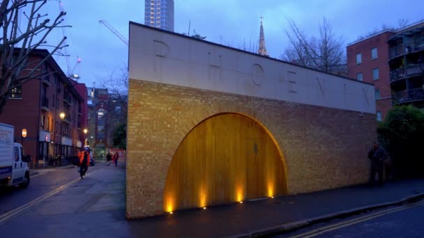 Phoenix Garden à Londres - LONDRES, ANGLETERRE - 11 DÉCEMBRE 2019 — Video