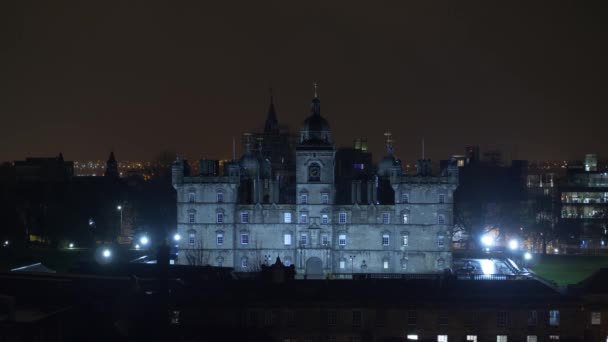 Cityscapes Edinburgh Scotland Edinburgh United Kingdom January 2020 — ストック動画