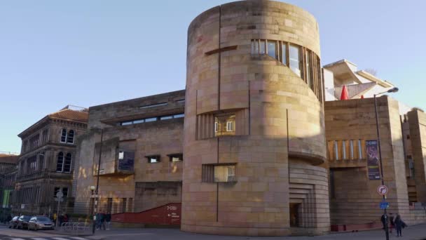 Nationalmuseum Von Schottland Edinburgh Edinburgh Vereinigtes Königreich Januar 2020 — Stockvideo