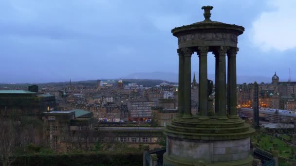 Paysages Urbains Édimbourg Écosse Edinburgh Royaume Uni Janvier 2020 — Video