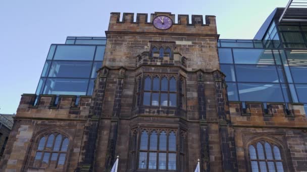 Glasshouse Omni Centre Edinburgh Edinburgh Förenade Kungariket Januari 2020 — Stockvideo