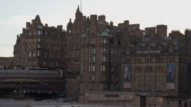 Edinburgh Eski Kent Sanat Merkezi Edinburgh Ngiltere Ocak 2020 — Stok video
