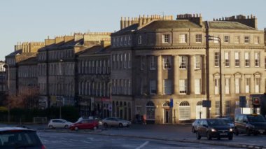 Cityscapes of Edinburgh Scotland - EDINBURGH, UNITED KINGDOM - JANUARY 10, 2020