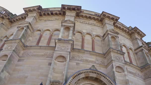 University Edinburgh Mcewan Hall Utazási Fotózás — Stock videók