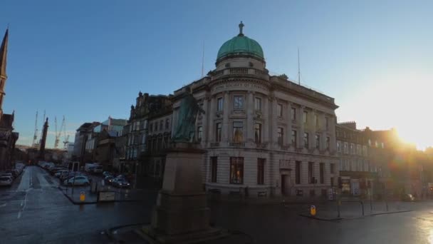 Royal Society Edingburgh Building Edinburgh Scotland January 2020 — Stock Video