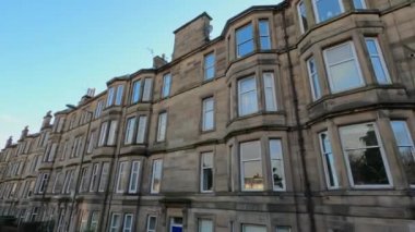 Esclusive mansions in the city of Edinburgh - EDINBURGH , SCOTLAND - JANUARY 11, 2020
