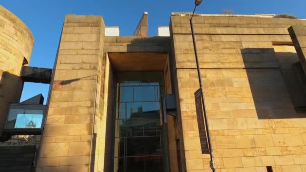 Nationalmuseum Für Schottland Edinburgh Edinburgh Schottland Januar 2020 — Stockvideo