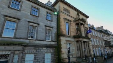 Cityscapes of Edinburgh the capital city of Scotland - EDINBURGH , SCOTLAND - JANUARY 11, 2020