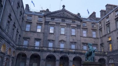 Edinburgh Eski Kasabası Şehir Meclisi - Edinburgh, İngiltere - 10 Ocak 2020