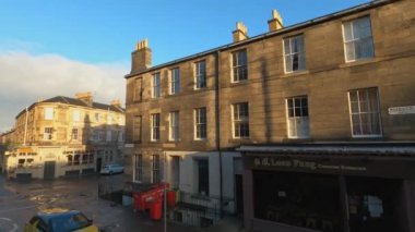 Cityscapes of Edinburgh the capital city of Scotland - EDINBURGH , SCOTLAND - JANUARY 11, 2020