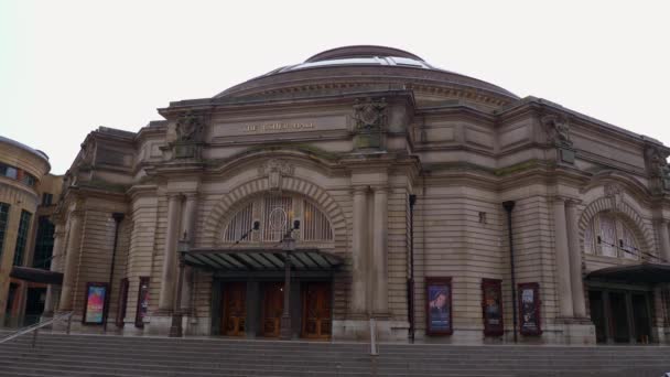 Usher Hall Známé Místo Edinburghu Edinburgh Velká Británie Ledna 2020 — Stock video